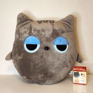 YAMANI YM-10027 BIG EYES MEOW MEOW CAT GRAY UFO 13 IN